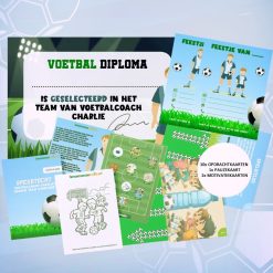 Voetbal Speurtocht "Voetbalcoach Charlie's Gouden Team Avontuur"
