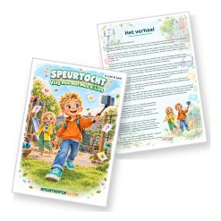 Voorblad en verhaal van de Vloggen Speurtocht